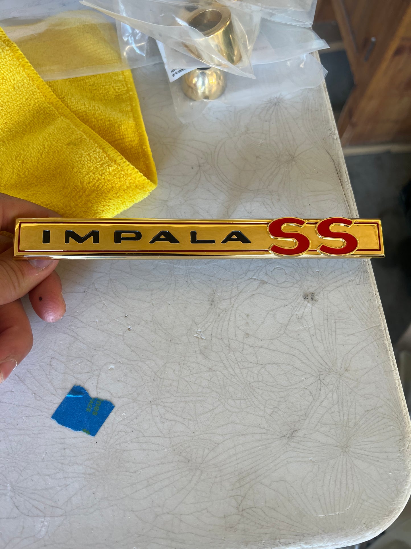1964 Impala SS Trunk Emblem